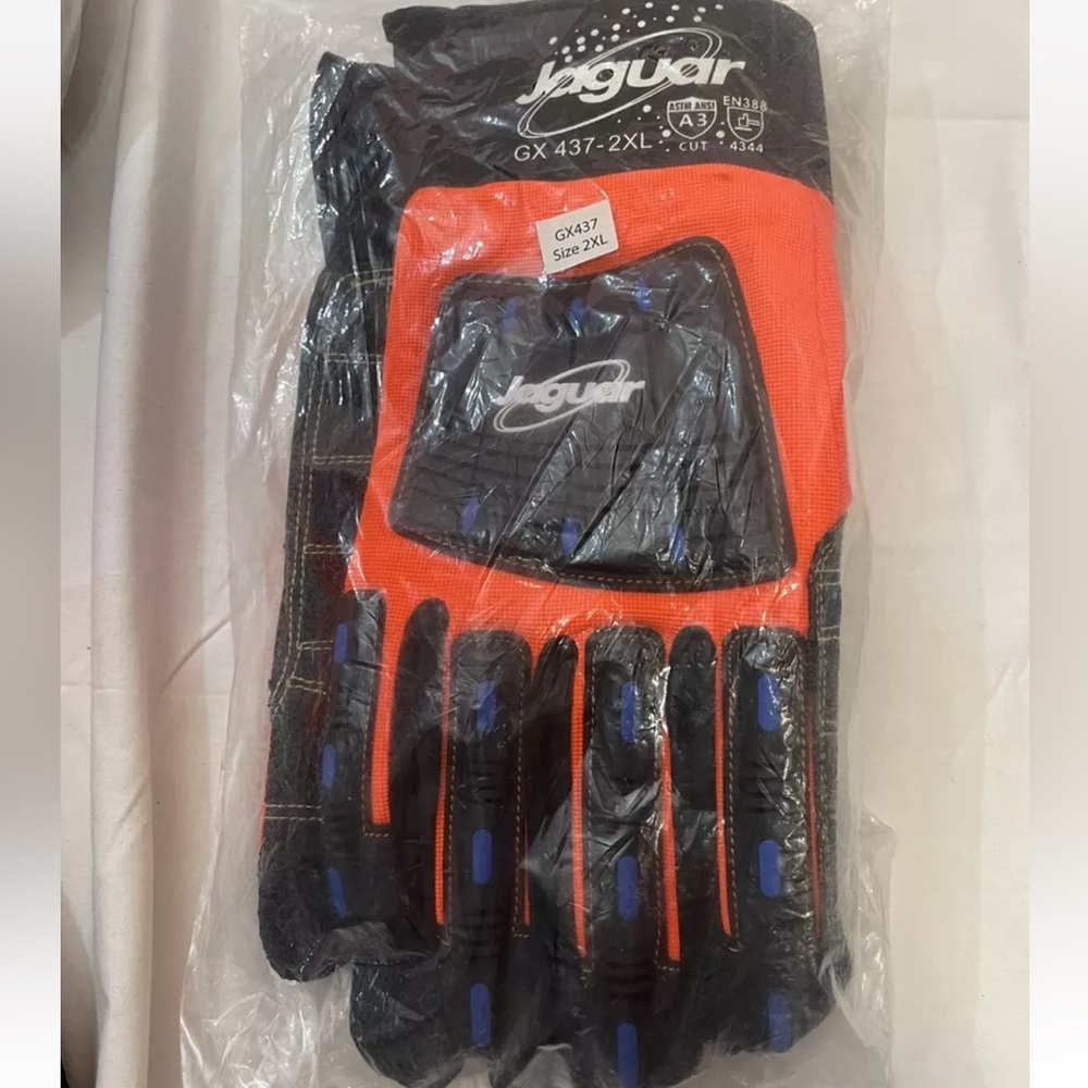 Jaguar GX437 Oilfield Impact Gloves Sz 2XL New